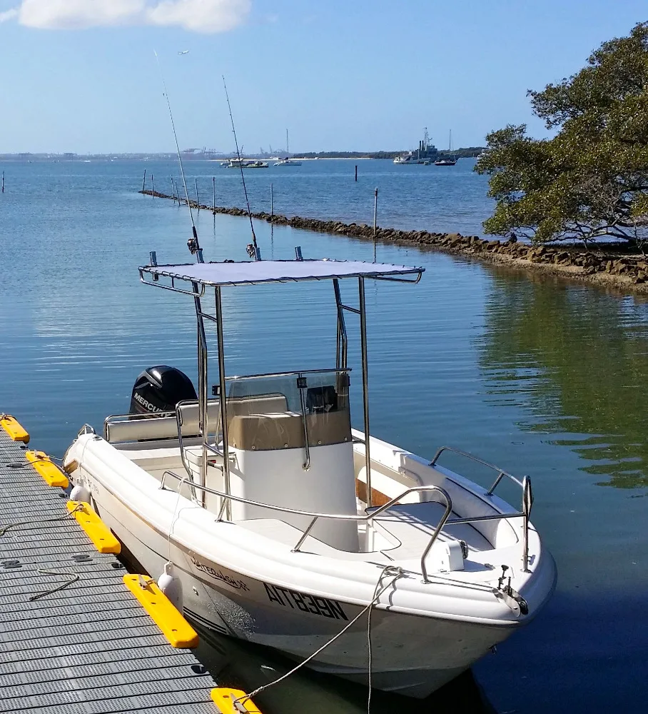 Waterwish QD 20.5 OPEN Fiberglass Fishing Boat