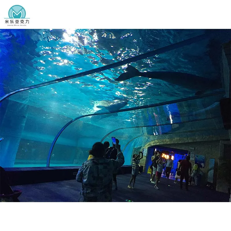 Bestselling high quality large transparent thick acrylic fish tank aquarium tunnel