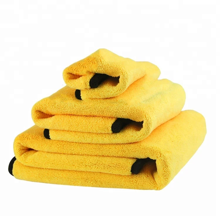 High quality  quick-dry microfiber cleaning cloth Car cleaning washing towels