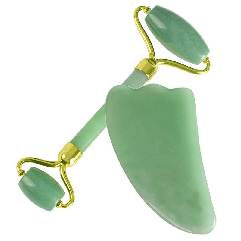 high quality iron metal jade roller noise free with guasha