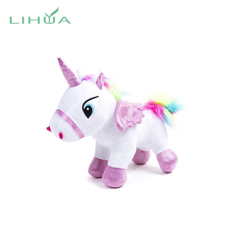 Customized Lovely Soft Handmade Red Baby Horse Toy Doll