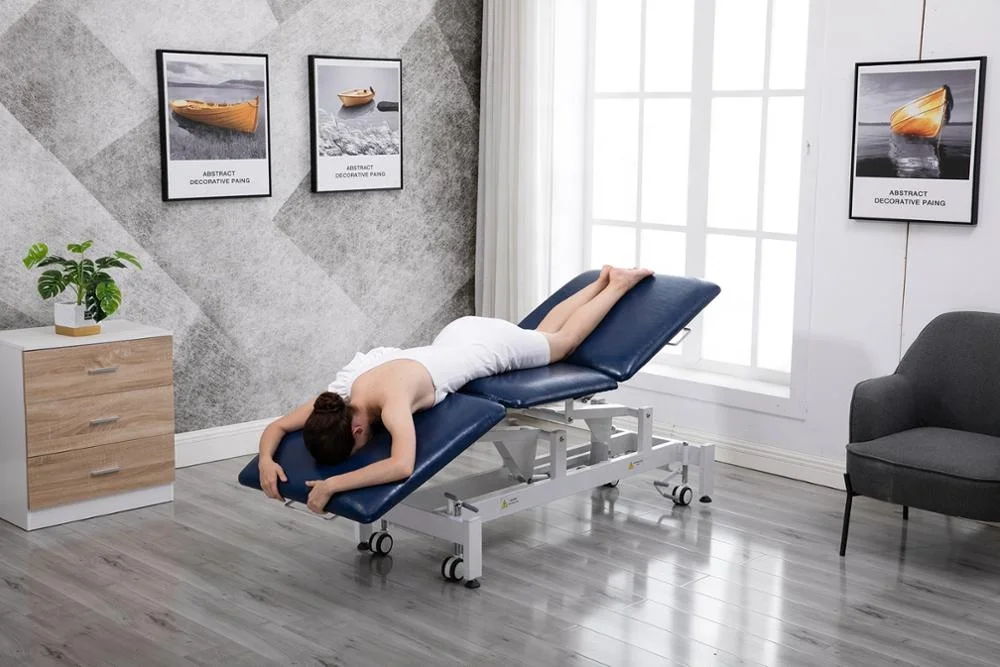 
Model CVET010 Popular adjustable electric physical therapy bed 