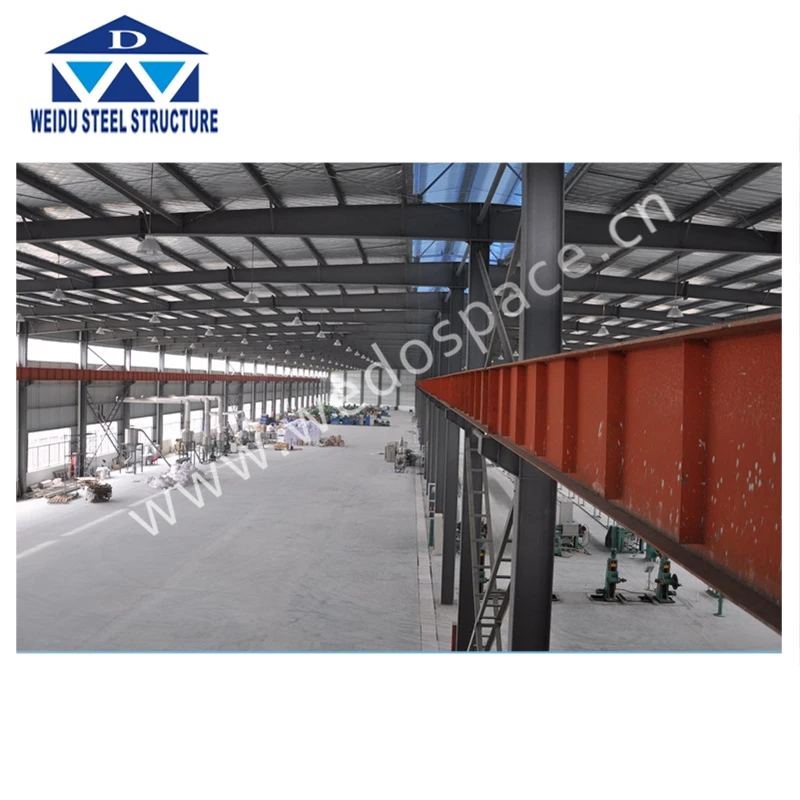 Food Processing Factory Antiseismic Prefabricated Steel Warehouse