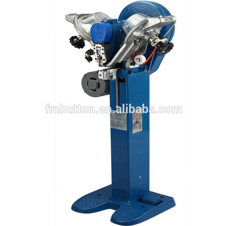 Automatic snap button making machine for snap on buttons