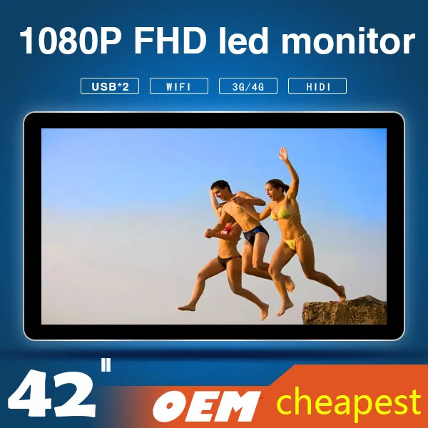 20 inch wall mounted digital signage touch screen wifi/3G/android advertising display