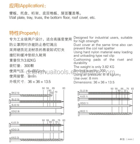 COPY MAX Coil Nailer CN80