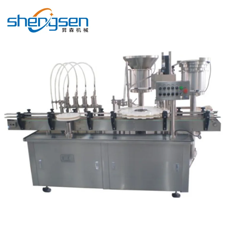 Manufacturers Full Automatic High Speed Liquid Bottle Filling Line