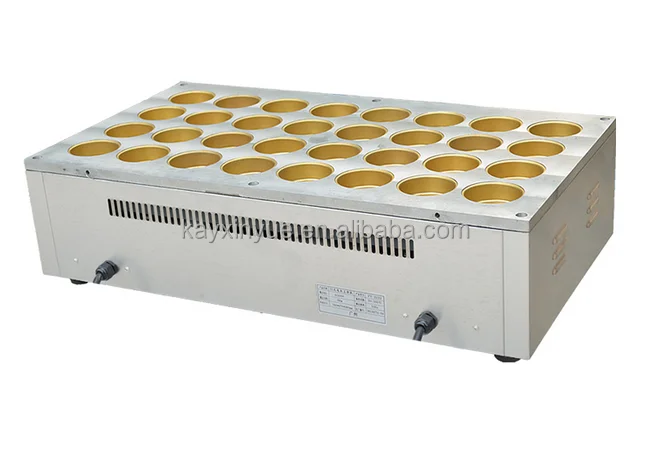 China Commercial The Latest 32 Holes Red Bean Cake Machine Wheel Pie cake making machine For Sale