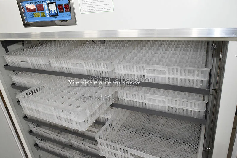 high efficient microcomputer holding 1584 eggs cheap automatic egg incubator italy prices