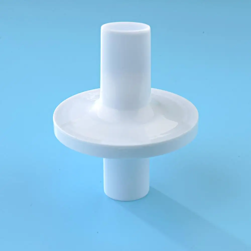
Medical disposable spirometer filter with mouthpiece 