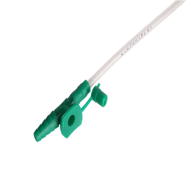 CE ISO Certificate Medical Disposable PVC suction catheters with finger tip