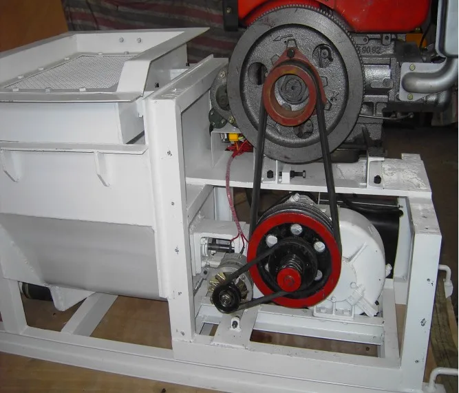 XZ50/40 Diesel Engine Single Piston 50L/min Cement Mortar Sprayer Exported to New Zealand