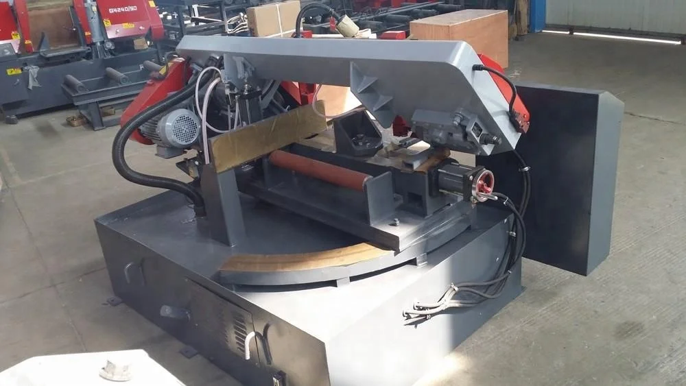 Loginfly Brand Metal Cutting 45 degree band saw machine