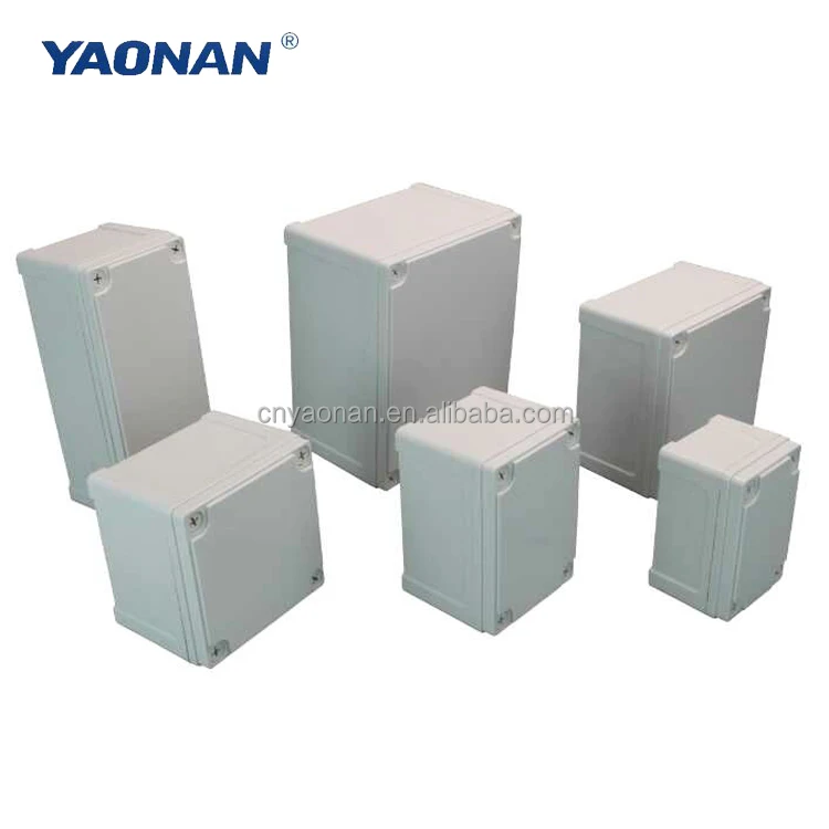 Custom Ip65, Ip68 Pvc Abs Cable In Ground Outdoor Hinged Plastic Electronic Enclosure/ Instrument Waterproof Junction Box Price