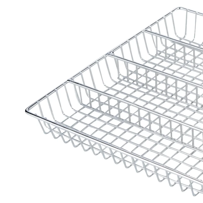 Utensil Organizer Cutlery Tray Collection Appliances Kitchen Drawer Dividers Storage Holder Iron Mesh Cutlery Rack