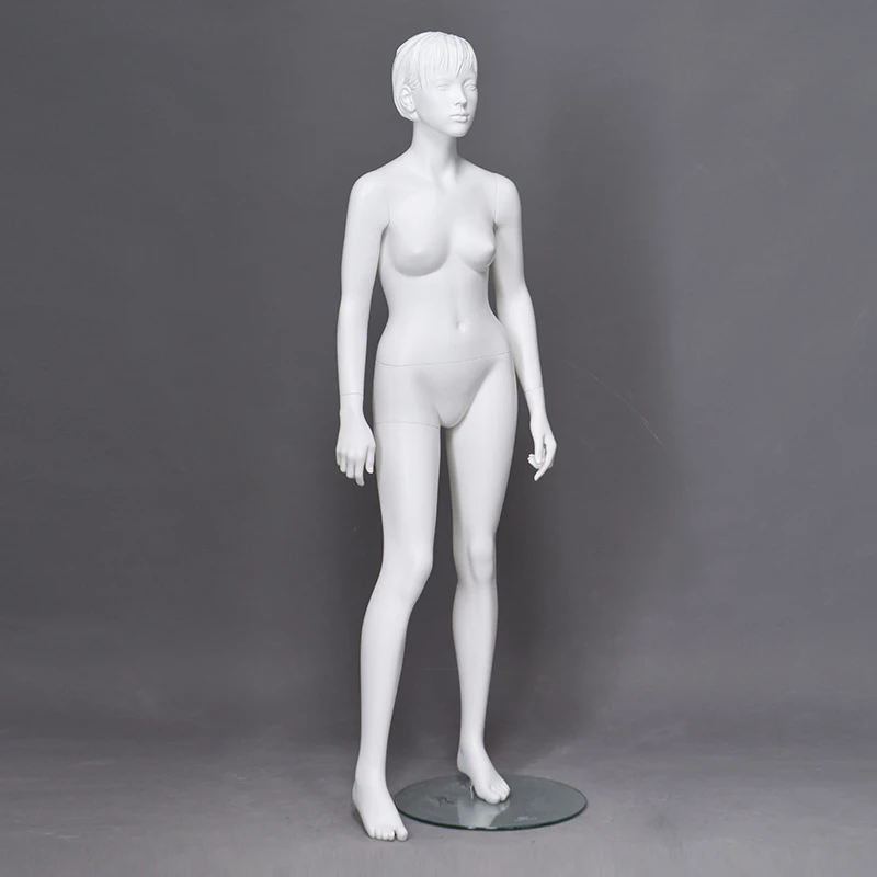 Clothes store display teenage fiberglass dummy full body sexy girl fashion children mannequin