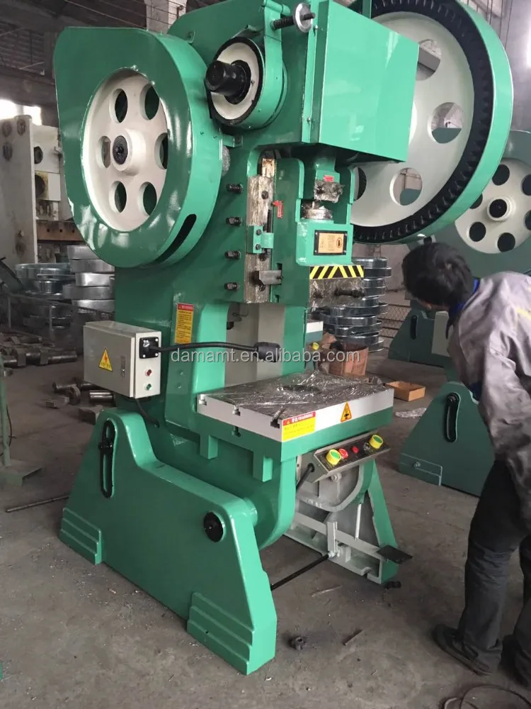 Round ccoin 80ton mechanical power press,metal stamping machine, steel punch machine