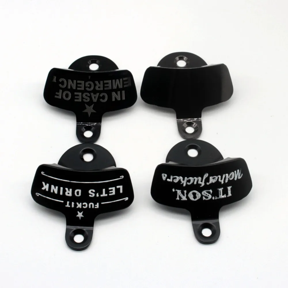 OPEN HERE  Bottle Opener Wall Mount Corkscrew Old Bar Tools