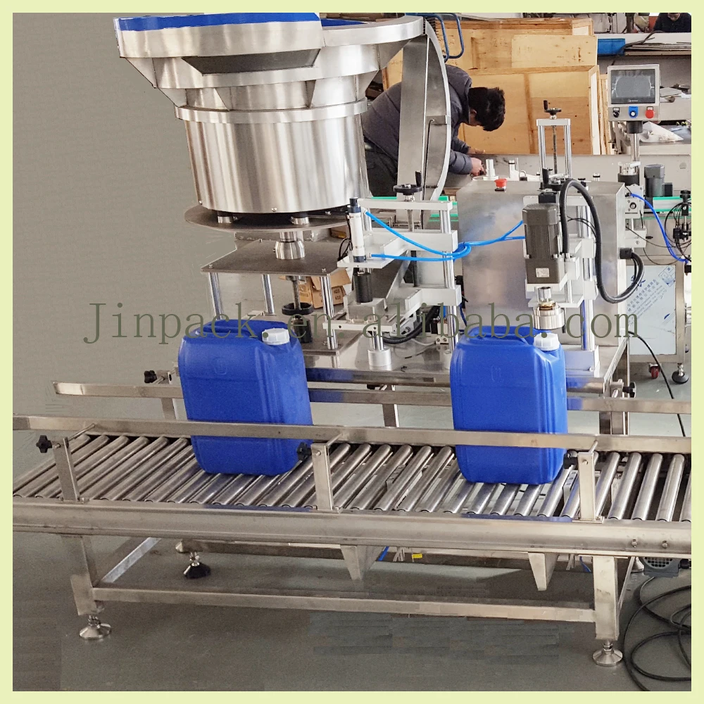
China high quality automatic single head caper price capping machine 