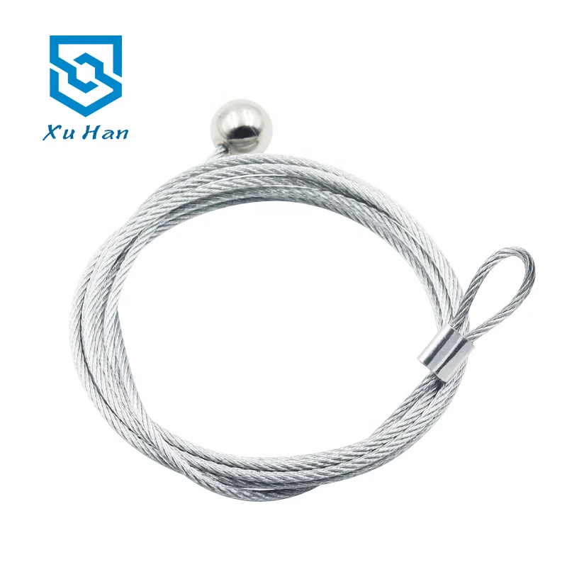
Factory direct sale, hot sell high quality 2mm Stainless Steel Wire Picture Hanging Kit with Ball terminal 