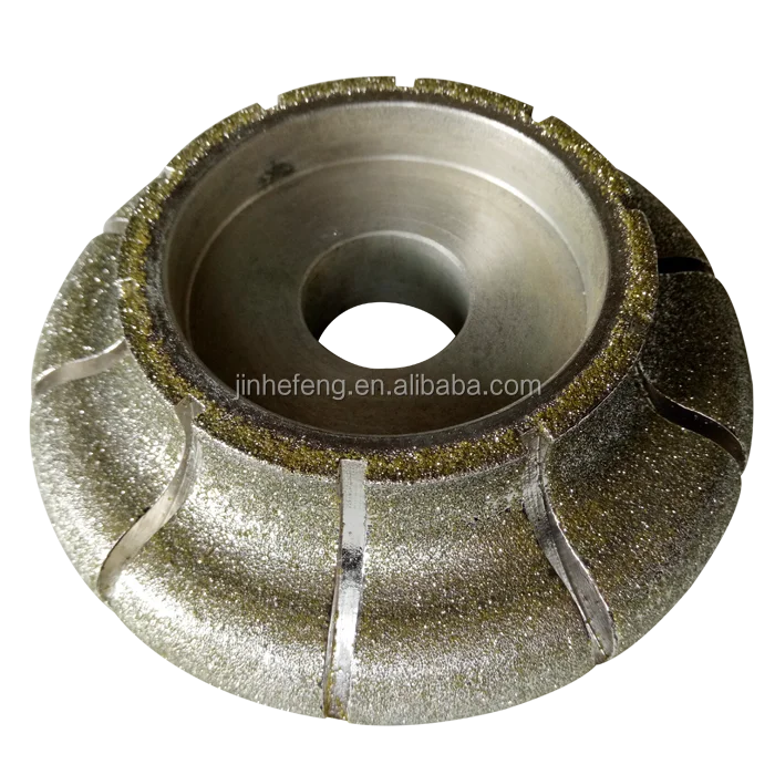 Electroplated diamond profile cutting grinding polishing wheels for marble,china grinding wheel