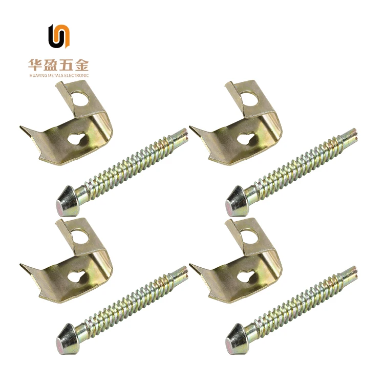 Copper Sink Undermount Sink Top Mounting Hardware Extra Long Clips Square Contemporary Manganese Steel Silver Gold or OEM CN;GUA