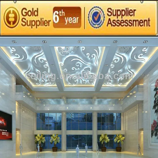 
Customize GRG Glassfiber reinforced gypsum GRG & plaster of paris ceiling designs for development bank of Yunnan national 