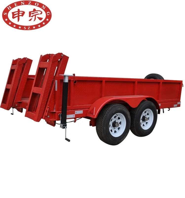 High Quality 2-3 Tons Farm Dump Tractor Truck Trailer