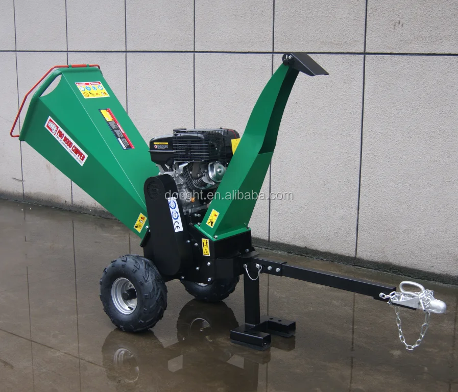 CE  Certification 15HP  wood chipper shredder