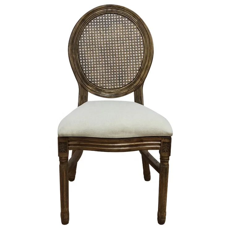 
Cheap Antique French Style Furniture Banquet Table Dining Rental Stackable Louis Event Wedding Chair 