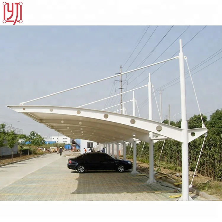 Автостоянка мембранная структура carport