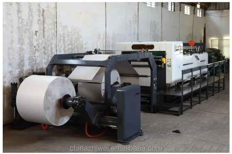 ZWC-1400-2 Automatic Jumbo Reel To Sheet Cutting Machine Paper Roll Cutter