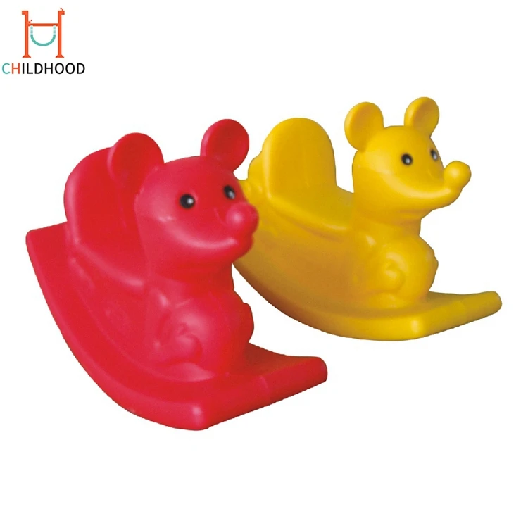 
2018 Hot sale Kindergarten Indoor Durable Kid Plastic Toy Rocking Horse 