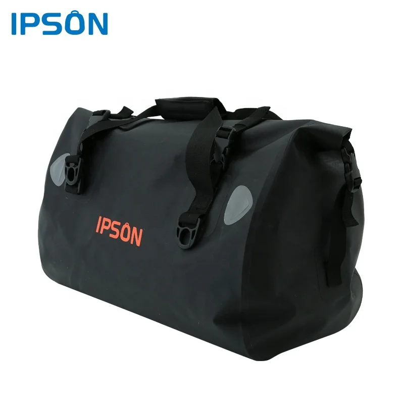IPSON 30L 40L Custom TPU Roll Top Sport Boating Travel Tail Waterproof Duffle Bag