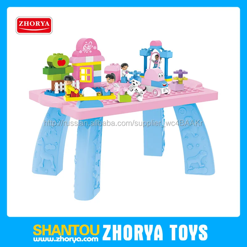 Веселые детские развивающие игрушки DIY пластиковые блоки комплект на продаже дом четыре сезона лес