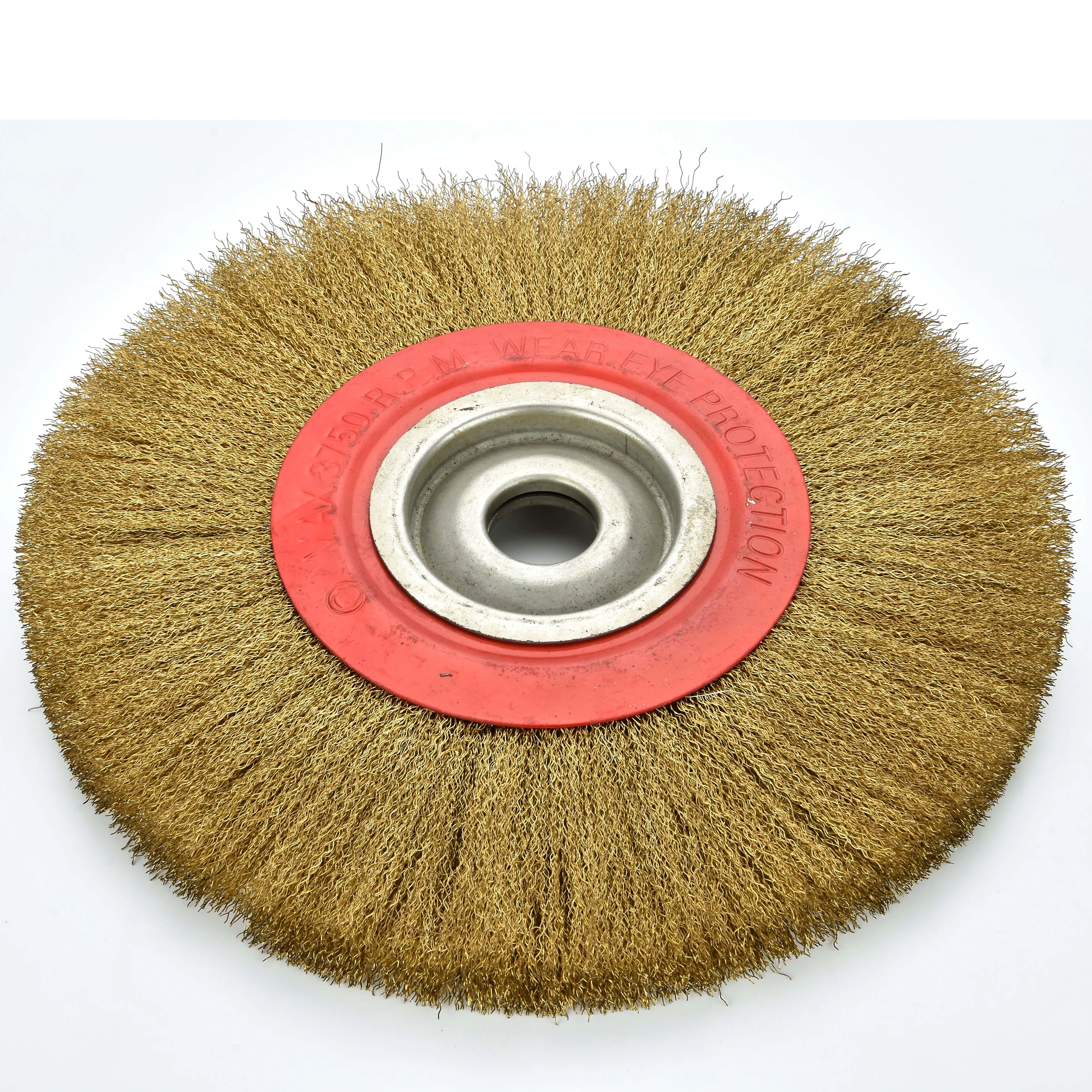 Хит продаж 6 дюймов шлифовальная щетка для удаления ржавчины Плоская проволочная угловой шлифовальной машины