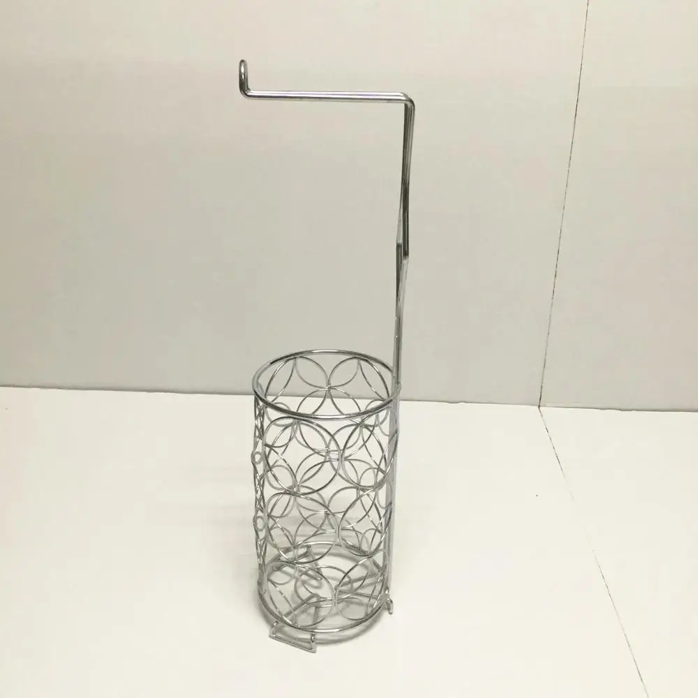 Wire Toilet Paper Holder Toilet Paper Stand, wire toilet roll tissue paper holder