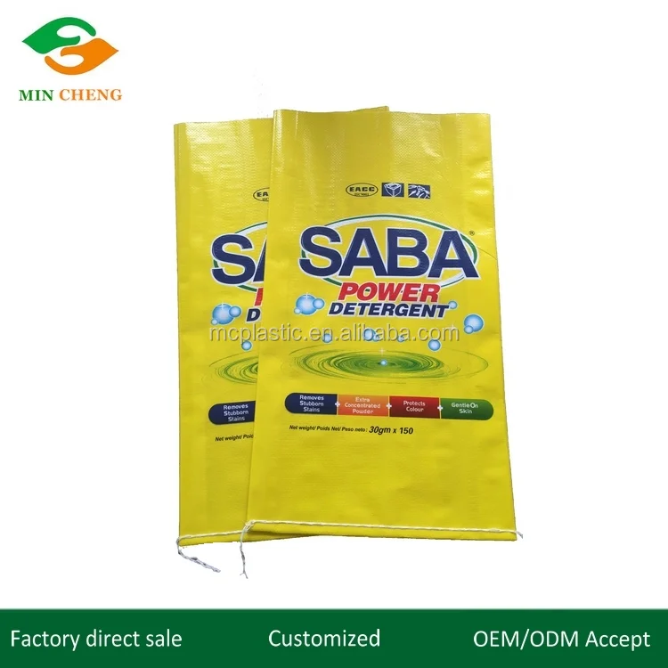 
detergent powder plastic packaging bag 