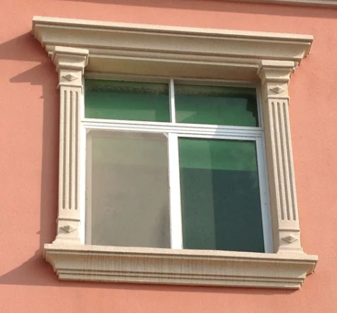 Door Window Trim Mouldings Plastic Window Frame Moulds For Grc Concrete