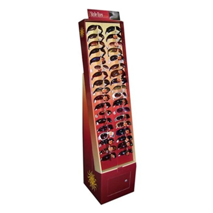 2024 HOT New Free New Custom Design High Quality Promotion Recyclable Cardboard Eyewear Display