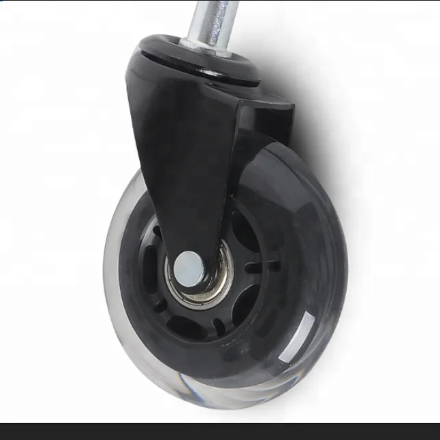 
3 inch hyaline pu medical caster 