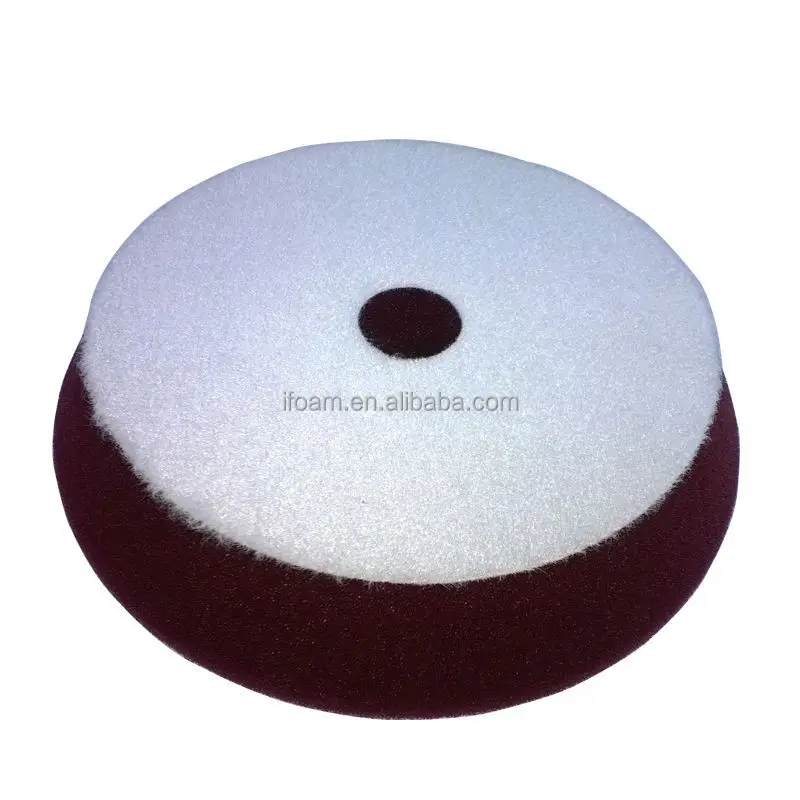 Конический край, 6 дюймов, пользовательский Oem автомобильный полировальный диск для DA-машины