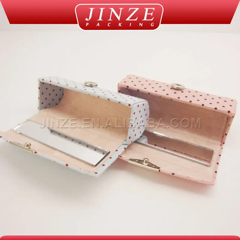 
Wide Varieties Ornamental Delicate Colors lighted lipstick case with mirror 