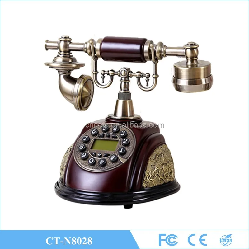 
Decorative Antique Vintage Living Room Landline Phone With Sim Card 