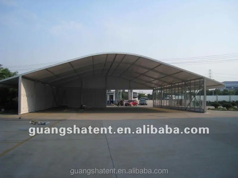 large arcum marquee tent, strong outdoor arch roof tent for event, trade show, pavilion, sport