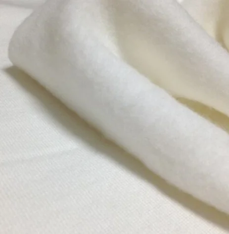 Hemp organic cotton bamboo cotton fleece GOTS knitted  fabric wholesales Heavy Weight Fleece Fabric