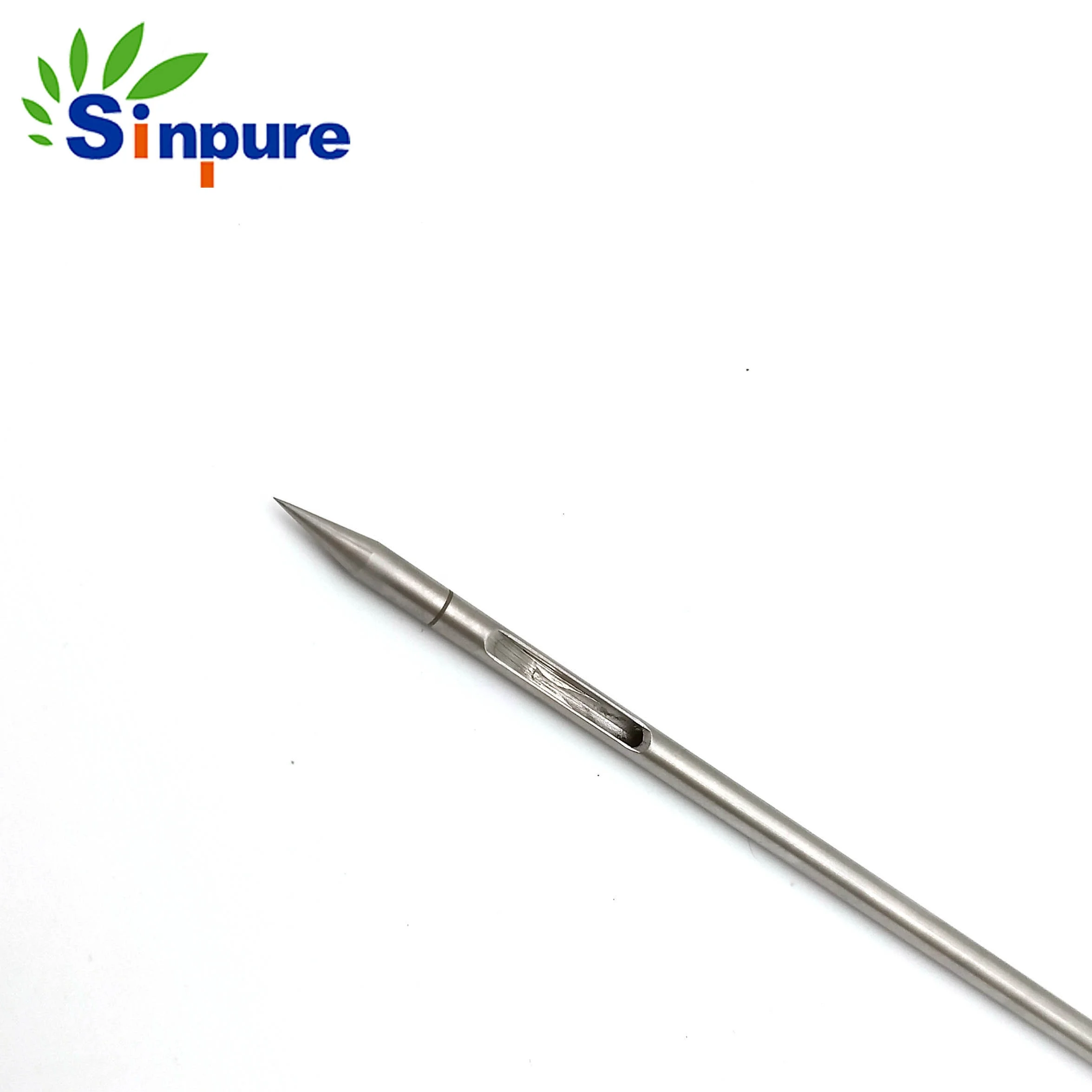 
China Customized 304/316 Stainless Steel Vent needle with Wooden Handle 