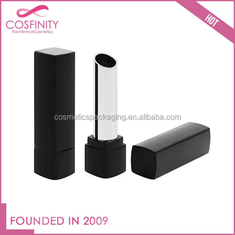 empty makeup bottle packaging luxury slim lipstick case colorful unique lip balm container