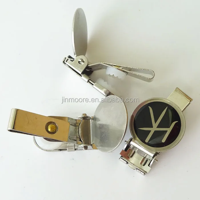 MSC13 Emposy Logo Stainless Steel No Wire Stainless Steel Mitten Suspender Clips