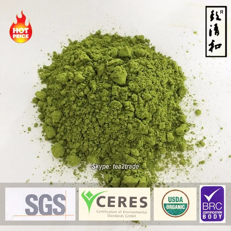 
USDA and EU organic certified japanese matcha tea 